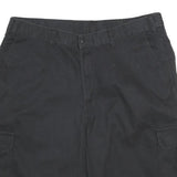 DICKIES Mens Black Cargo Shorts XL W38 Durable Casual Pocketed Workwear