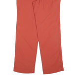 COLUMBIA Womens Polyester Blend Orange Regular Straight Trousers W30 L32 Outdoor