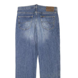 LEE Mens Regular Fit Blue Denim Light Wash Jeans W34 L30 Classic Cotton Blend