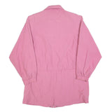 CHARLES VOGELE Womens Pink Jacket M Polyester Blend Plain Zip Long Sleeve