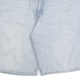 LEVI'S Mens Denim Blue Casual Shorts XL W38 Cotton Blend Classic Fit Pocketed