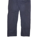 LEVI'S Mens Regular Navy Blue Cotton Blend Button Trousers W30 L28 Casual