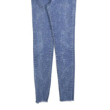 LEVI'S 720 Womens Jeans Blue Slim Skinny Denim Medium W25 L27 Stretch Zip Fly