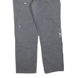 CARHARTT Mens Regular Fit Grey Cotton Blend Zip Trousers W36 L30 Workwear