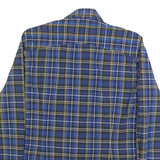 G-STAR Mens Blue & Yellow Check Shirt L Cotton Blend Casual Long Sleeve Button