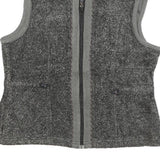 WOOLRICH Womens Grey Zip Jacket Size M Polyester Blend Warm Layering