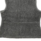 WOOLRICH Womens Grey Zip Jacket Size M Polyester Blend Warm Layering