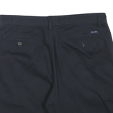 CHAPS Mens Shorts Navy Blue Casual Plain M W34 Cotton Blend Comfortable Classic