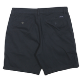 CHAPS Mens Shorts Navy Blue Casual Plain M W34 Cotton Blend Comfortable Classic