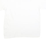 ONEITA Womens White Graphic T-Shirt XL Short Sleeve Crew Neck Hearts Print