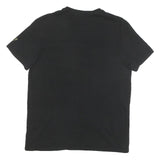 GUESS Mens Black LA Graphic T-Shirt M Short Sleeve Crew Neck Cotton Blend