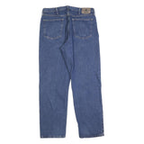 WRANGLER Mens Jeans Blue Relaxed Straight Denim Medium W36 L32 Classic Vintage