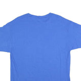 STARTER Mens Blue Super Bowl Graphic T-Shirt L Short Sleeve Crew Neck NFL