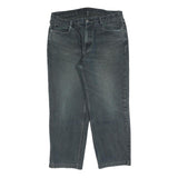 TEDDYS Womens Jeans Relaxed Straight Denim Medium W36 L28 Comfortable Casual Zip