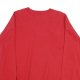 HANES Mens Red Ohio State University Crew Neck XL Sweatshirt Cotton Blend