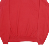 HANES Mens Red Ohio State University Crew Neck XL Sweatshirt Cotton Blend