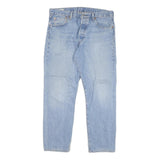 LEVI'S 501 Mens Jeans Blue Slim Straight Denim Medium W33 L27 Classic Denim