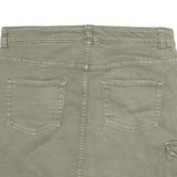 CAT AND JACK Womens Green Cotton Blend Cargo Mini Skirt Size M Utility Pockets