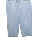 CARHARTT Mens Jeans Blue Relaxed Straight Denim Light W36 L28 Workwear Casual