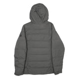 JACK WOLFSKIN Womens Grey Outdoor Jacket M Polyamide Plain Zip Hooded