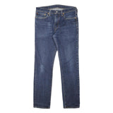 LEVI'S 511 Mens Jeans Blue Slim Skinny Denim Medium W32 L30 Stylish Zip