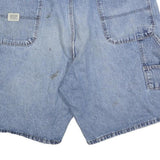 WRANGLER Mens Shorts Blue XL W38 Denim Carpenter Pocket Casual Workwear
