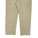 LEVI'S Mens Regular Beige Cotton Blend Regular Fit Zip Trousers W36 L25