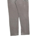 CARHARTT Mens Jeans Grey Relaxed Straight Denim Good Condition W33 L34 Workwear