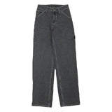 Womens Regular Fit Black Denim Cotton Blend Jeans W26 L33 Casual Everyday Wear