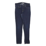 LEVI'S 711 Womens Jeans Blue Slim Skinny Denim Medium W28 L30 Zip Casual Stylish
