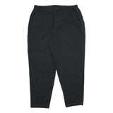 LEE Womens Cotton Black Regular Fit Straight Leg Trousers W34 L30 Comfortable