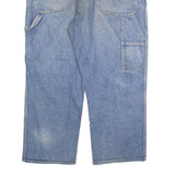 DICKIES Mens Relaxed Light Blue Denim Jeans W38 L27 Workwear Casual Zip