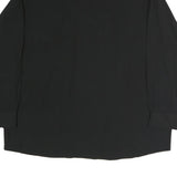 WALLSTREET Mens Black & Beige Pattern Cotton Blend Long Sleeve Shirt L Stylish