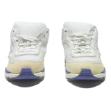 CHANEL Womens White Beige Synthetic Trainers UK 3 Luxury Brand Colourful Sole