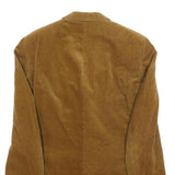MCGREGOR Mens Brown Corduroy Jacket M Cotton Blend Button Closure Classic Fit