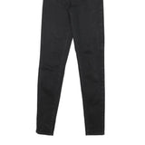 LEVI'S Womens Slim Black Skinny Denim Light W21 L26 Zip Slim Fit Jeans
