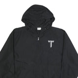 CHAMPION Mens Black Troy Trojans Track Jacket 2XL Polyester Zip Hooded