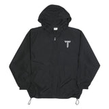 CHAMPION Mens Black Troy Trojans Track Jacket 2XL Polyester Zip Hooded