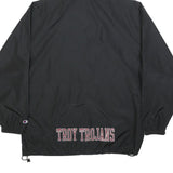 CHAMPION Mens Black Troy Trojans Track Jacket 2XL Polyester Zip Hooded
