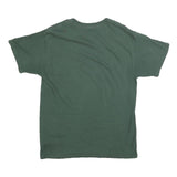CHAMPION Mens Green Graphic T-Shirt M Short Sleeve Crew Neck Casual