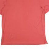 POLO RALPH LAUREN Mens Coral Short Sleeve Plain XL Cotton Polo Shirt Classic Fit
