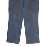 CARHARTT Mens Jeans Blue Regular Straight Denim Medium W32 L30 Workwear Zip