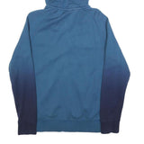 NIKE Mens Blue & Navy Football Hoodie Zip Up M 10 Nike F.C. Sportswear