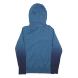 NIKE Mens Blue & Navy Football Hoodie Zip Up M 10 Nike F.C. Sportswear