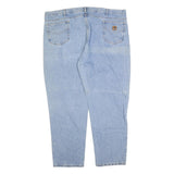CARHARTT Mens Jeans Light Blue Regular Straight Denim Medium W50 L32 Classic Fit