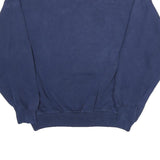 CRABLE SPORTSWEAR Mens Blue Indiana Hoosiers Crew Neck L Cotton Sweatshirt