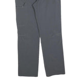 SCHOFFEL Womens Polyester Blend Grey Regular Fit Straight Leg Trousers W30 L28
