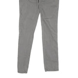 GUESS Womens Grey Regular Fit Skinny Denim Jeans Cotton Blend W32 L33 Stylish