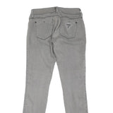 GUESS Womens Grey Regular Fit Skinny Denim Jeans Cotton Blend W32 L33 Stylish