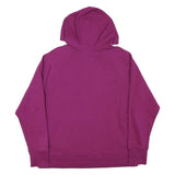 CHAMPION Womens Purple Hoodie L Cotton Blend Pullover Comfort Casual